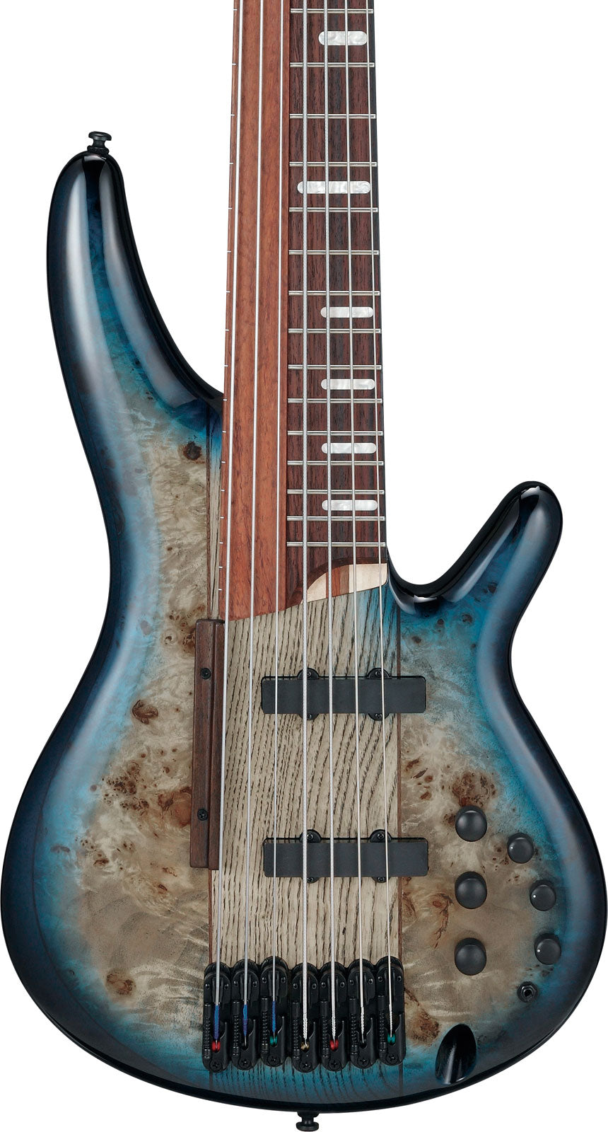 SRAS7-CBS Kosmisch blauw Starburst Bass Workshop
