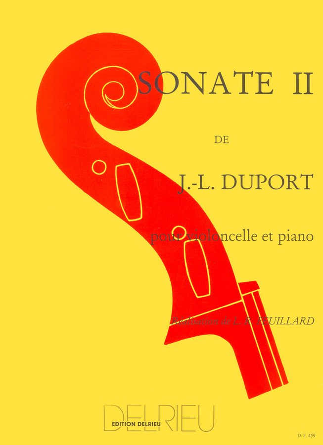 Duport Jean-Louis - Sonate N°2 - Cello Piano