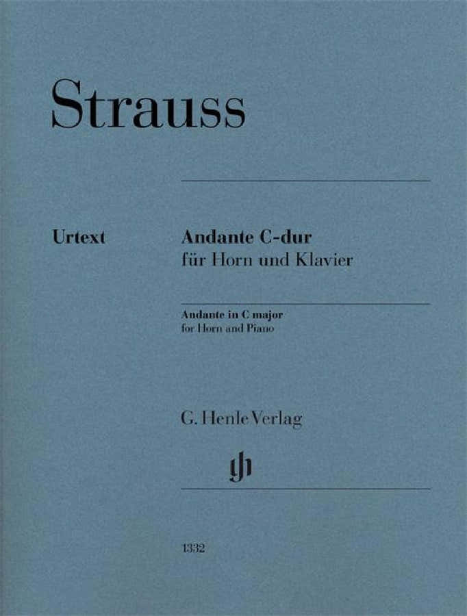 Richard Strauss - Andante In C Major For Horn And Piano - Cor et Piano