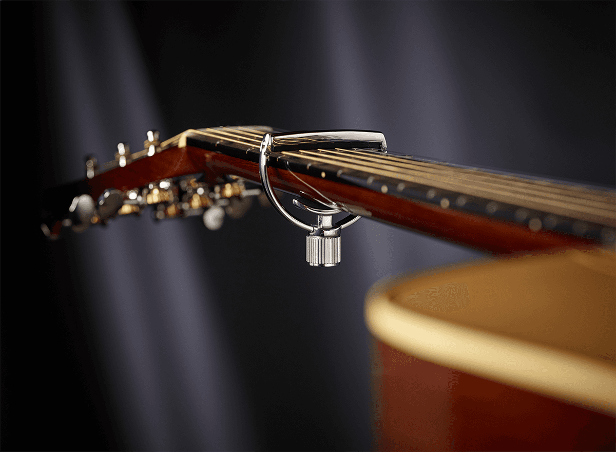Heritage Gitaar Style 1 Breed Zilver