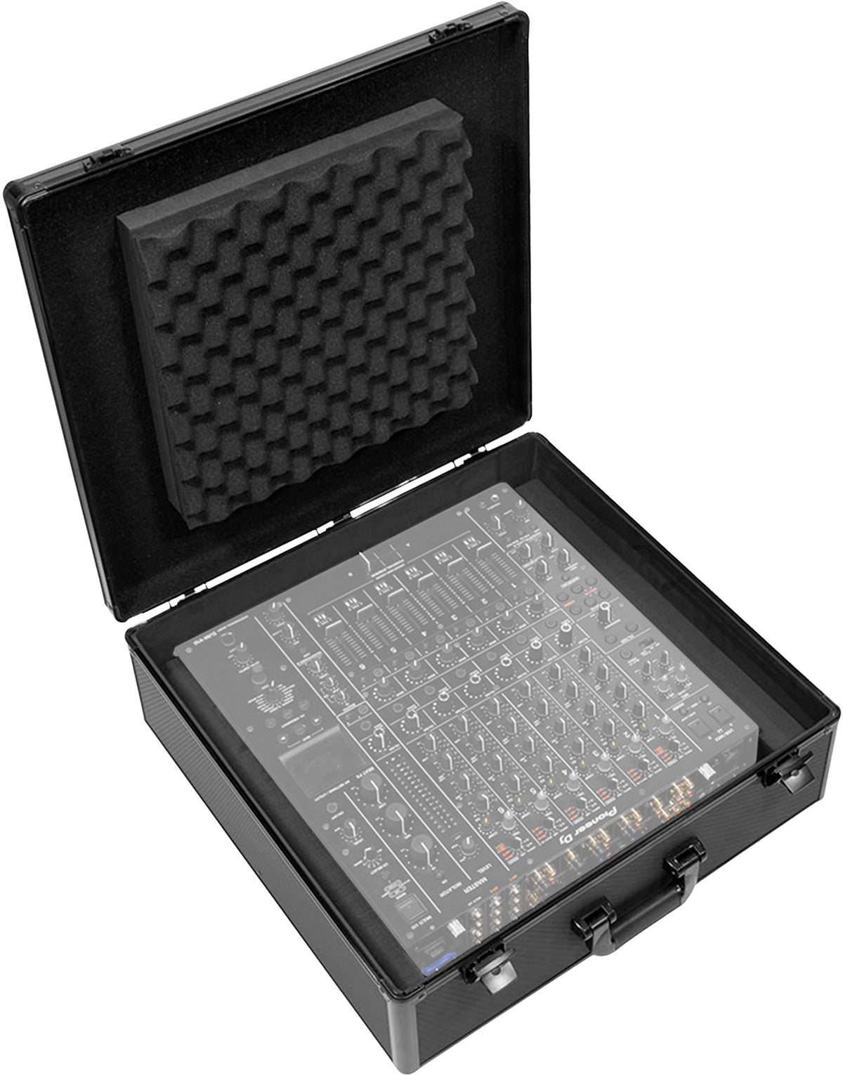 Koffer XL DJM-V10 / DJM-A9 Mengpaneel Zwart