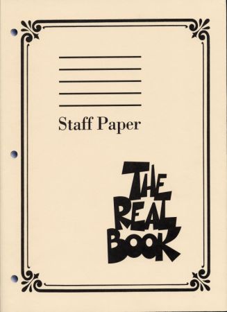 Hal Leonard Real Book Staff Paper