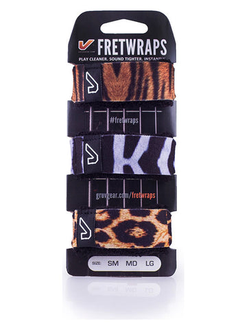 FretWraps 3-pack Wild - Medium