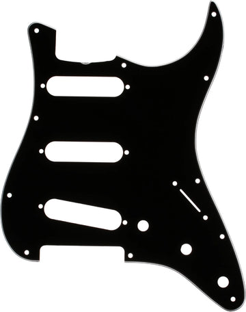 Slagplaat 60s Strat SSS Zwart