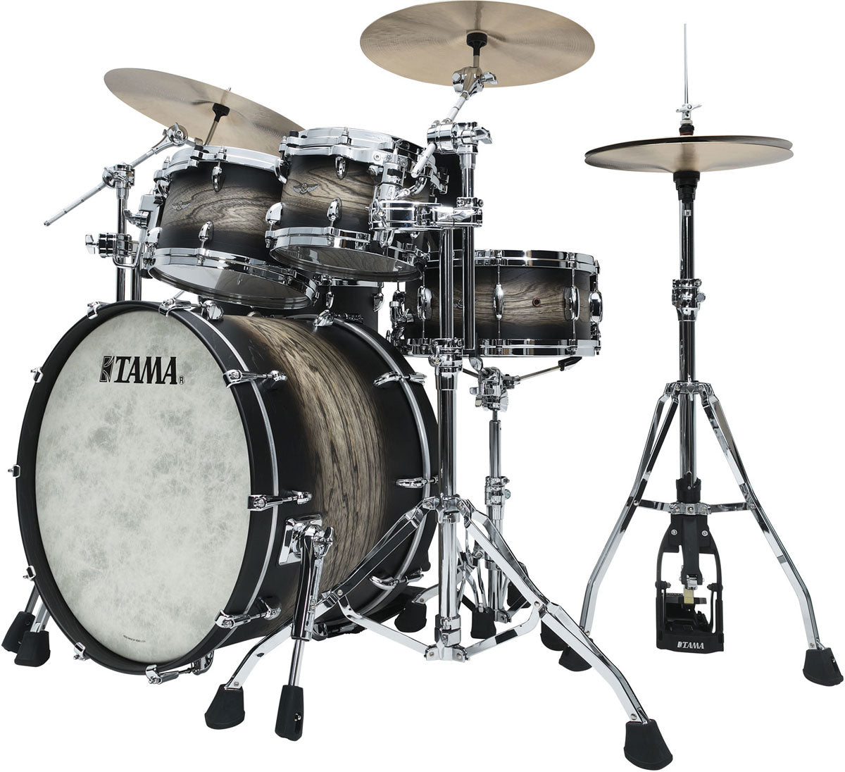 Star Walnut Stage 22 Satijnzwart Japanse sen Burst