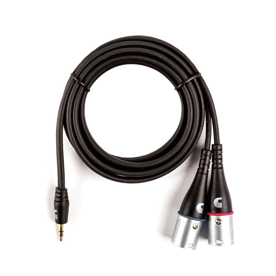 Custom Series 1/8 naar dubbele XLR-audiokabel