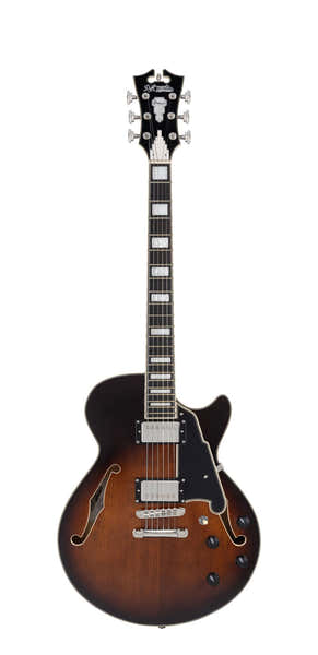 D'Angelico Premier SS Bruine Burst