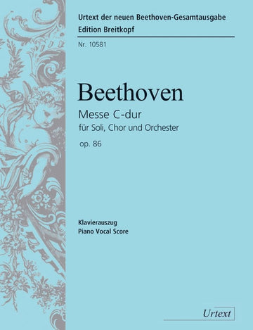 Beethoven L.V. - Messe Do Majeur Op. 86 - Ch Choeur Piano