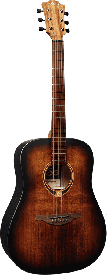 Tramontane T70D-B&B Dreadnought Zwart & Bruin