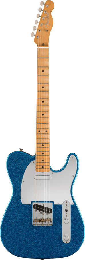 Telecaster Signature MN Blauw Sparkle
