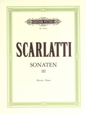 Scarlatti Domenico - 150 Sonatas Vol.3 - Piano