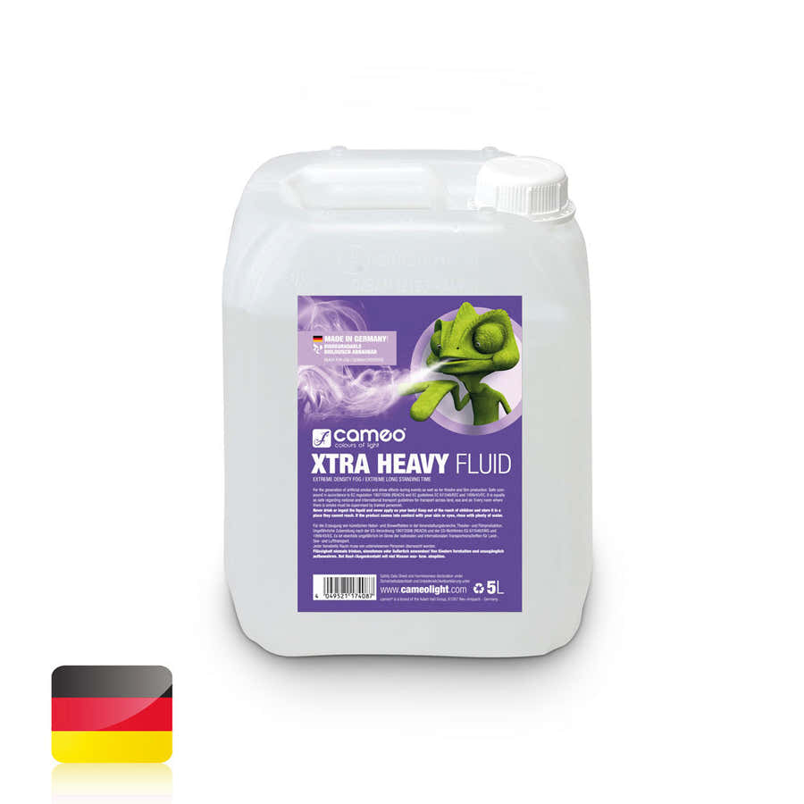XTRA ZWARE VLOEISTOF 5L - EXTREEM LANGE HOUDING HOGE DICHTHEID VLOEISTOF VOOR ROOKMACHINES - 5 L
