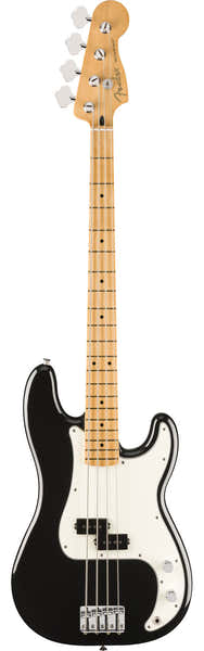 Precision Bass Player II MN Zwart