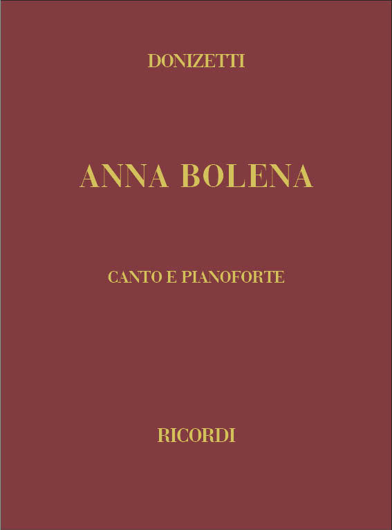 Ricordi Anna Bolena