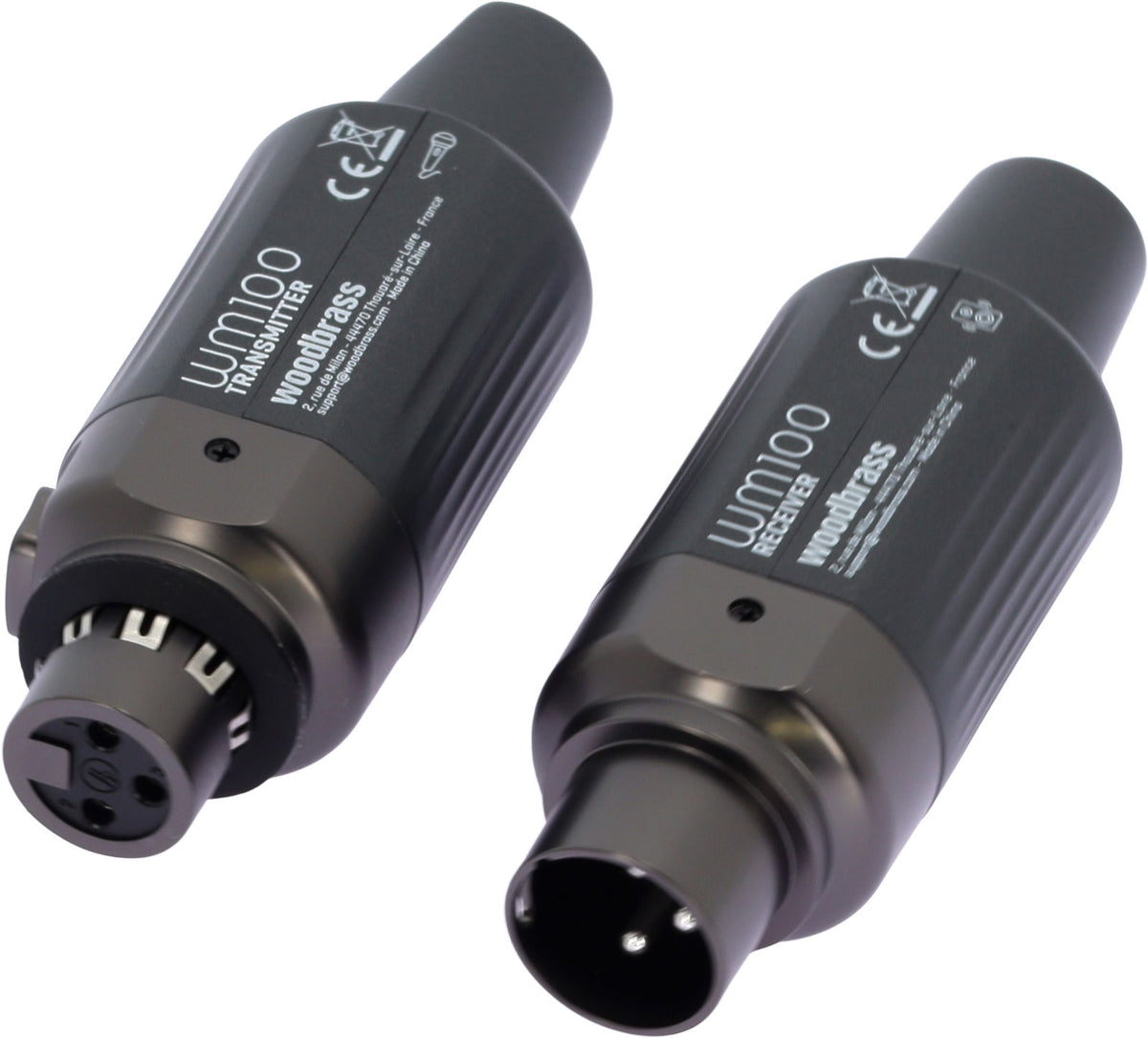 WM100 UHF Draadloos Systeem Plug-in Voor Dynamische Microfoon