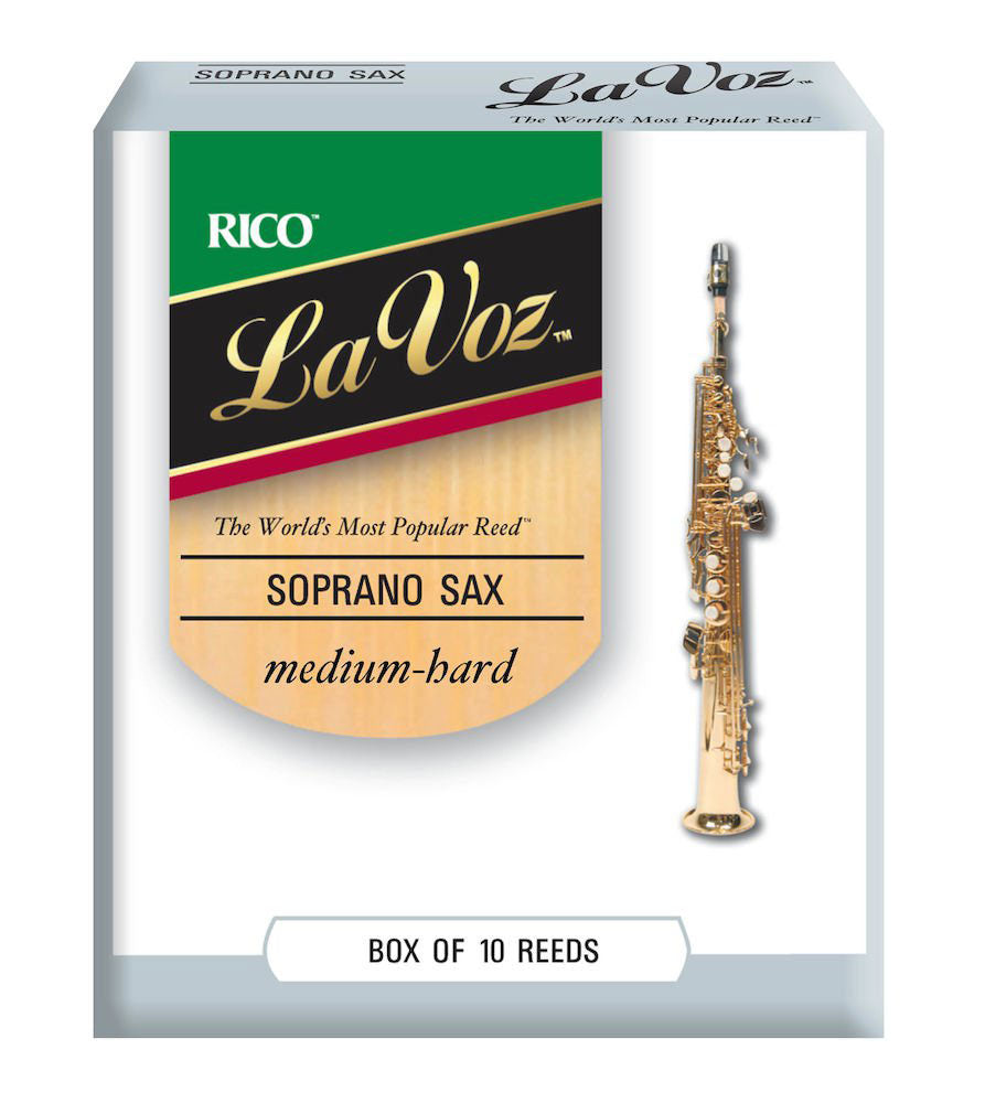 D'addario - Rico RICO LA VOZ SOPRANO SAXOPHONE REEDS MEDIUM HARD