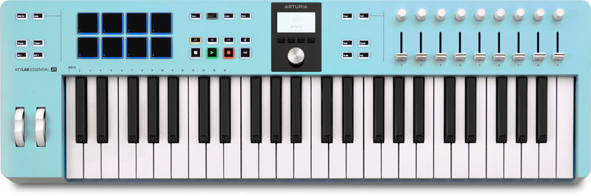 Keylab Essential 49 MK3 Aquamarijn