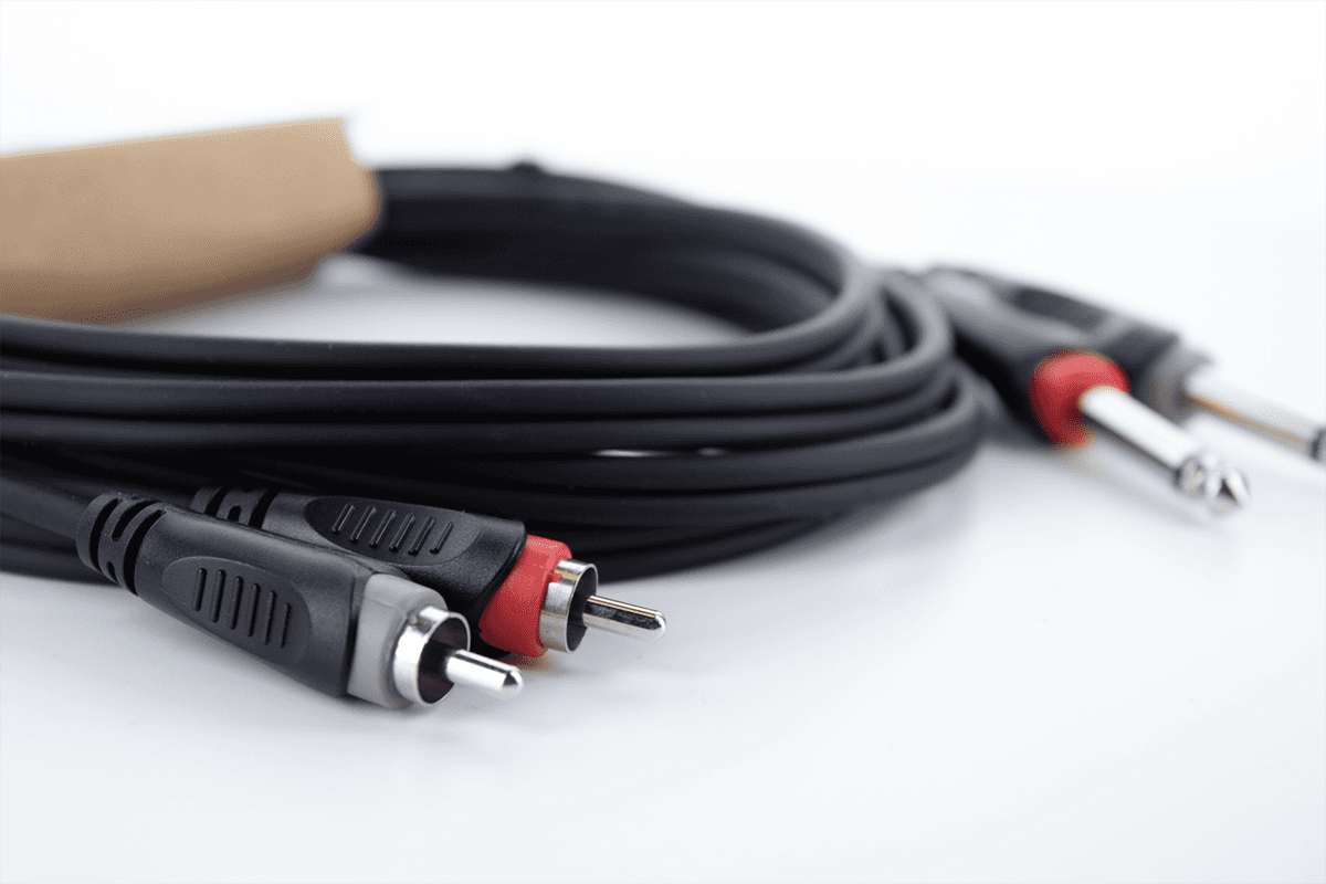 Audiokabel Dubbele Mono-Jack - RCA 1 M