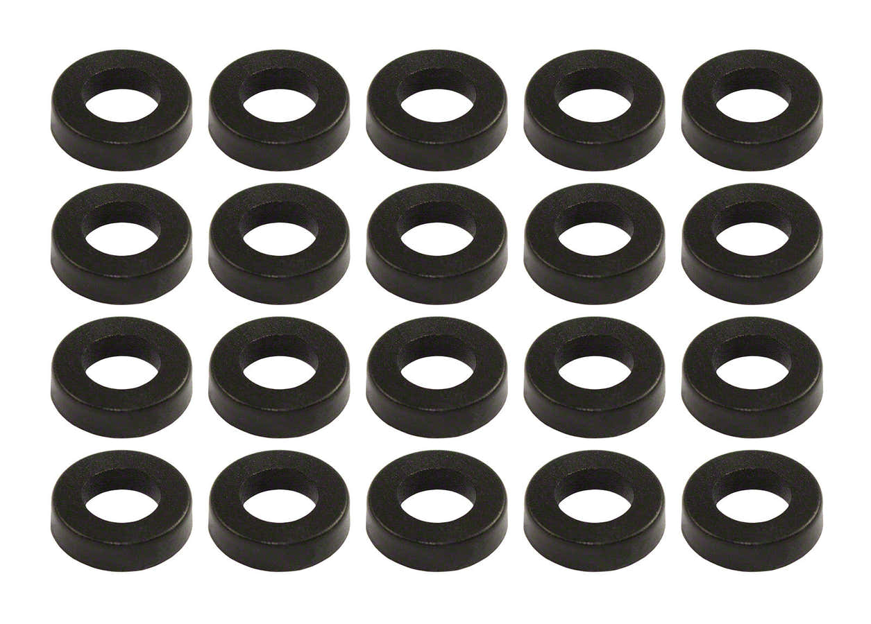 CB-B - NYLON WASHER FOR TENSION RODS - BLACK (X20)