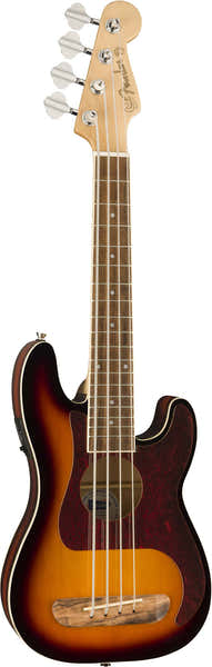 Fender Precision Bass Fullerton Uke WN 3-kleurige Sunburst