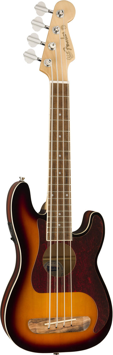 Precision Bass Fullerton Uke WN 3-kleurige Sunburst