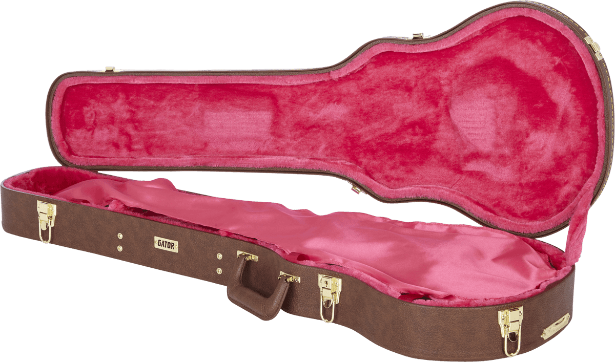 Koffer Les Paul Bruin van Hout Deluxe - GW
