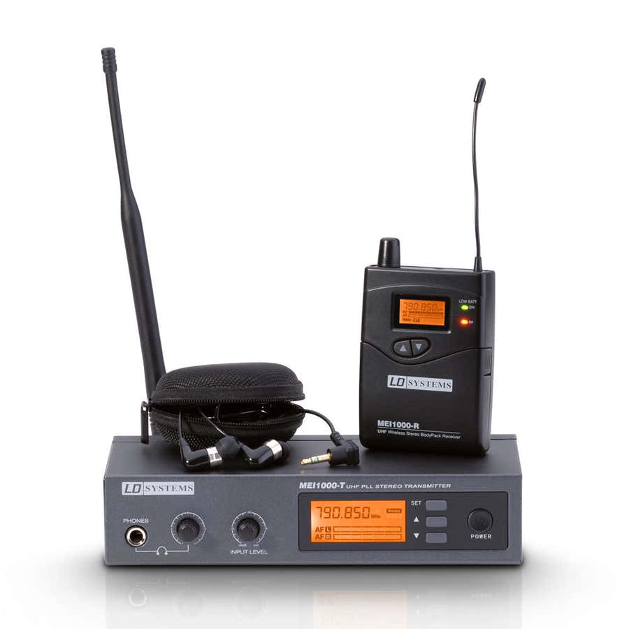 MEI 1000 G2 - DRAADLOOS IN-EAR MONITORING SYSTEEM