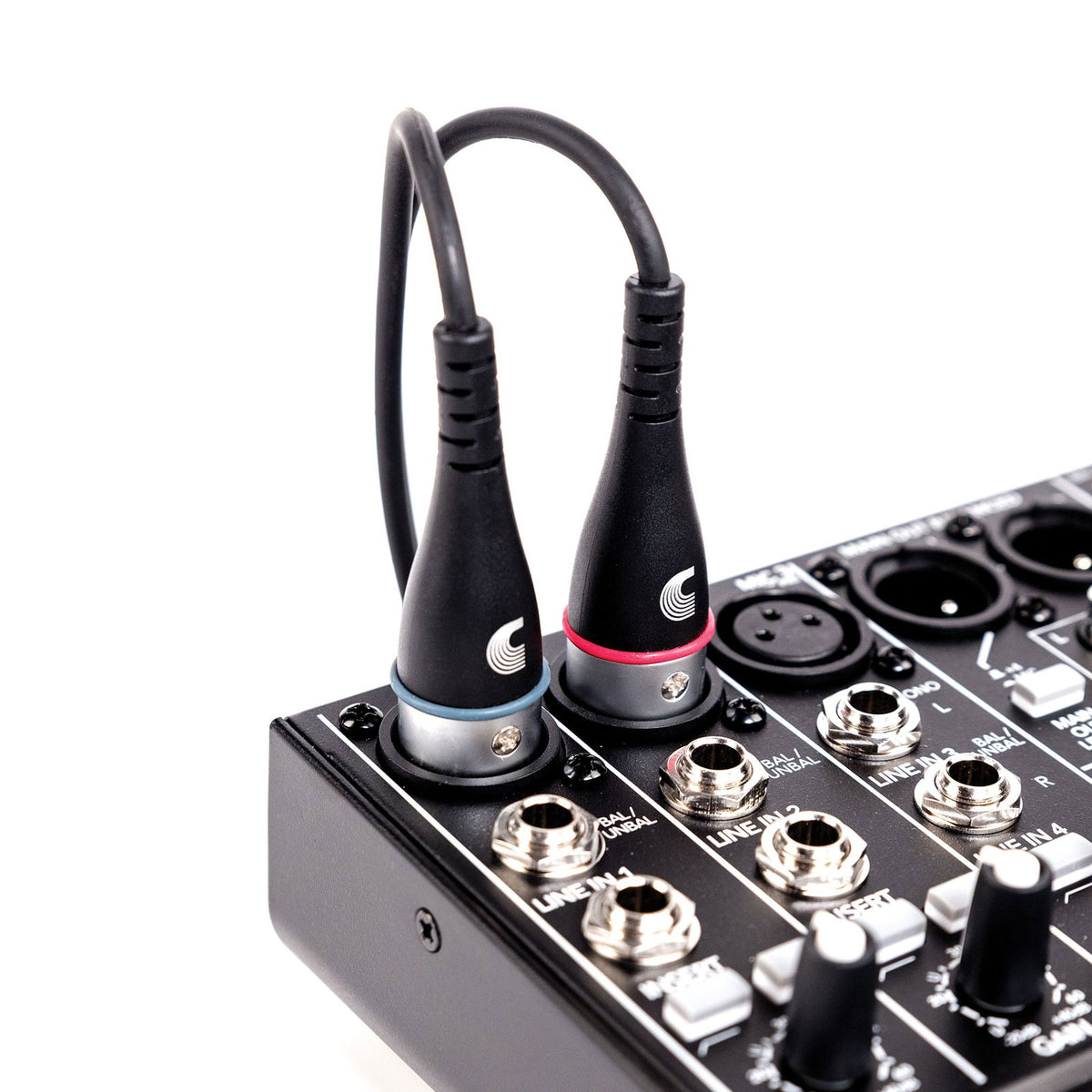 Custom Series 1/8 naar dubbele XLR-audiokabel