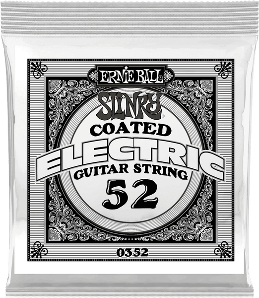 Ernie Ball .052 SLINKY COATED NICKEL WOUND ELECTRIC GUITAR STRINGS