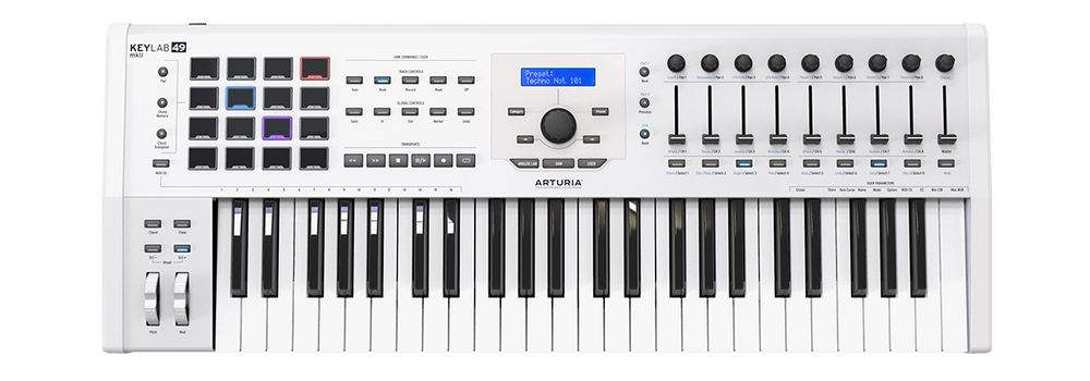 Keylab 49 MKII Wit
