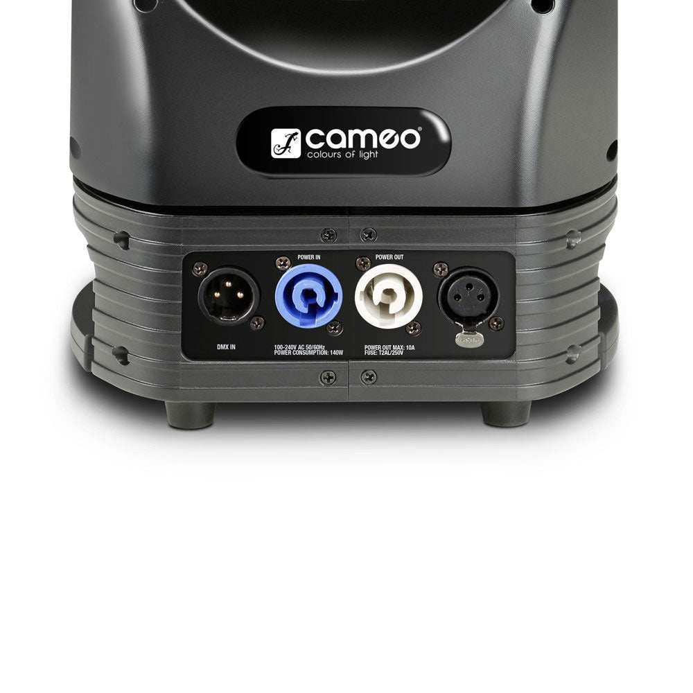 MOVO BEAM Z 100 - GESLOTEN VERSTRALER MET LED KROON ONBEPERKTE ROTATIE EN ZOOM