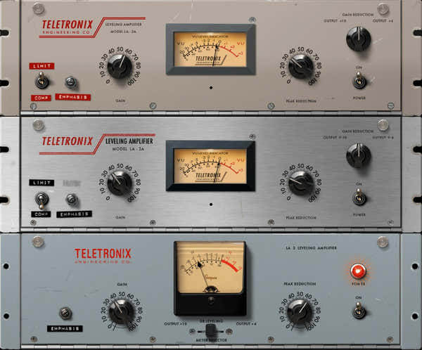 UAD Teletronix LA-2A Levelercollectie