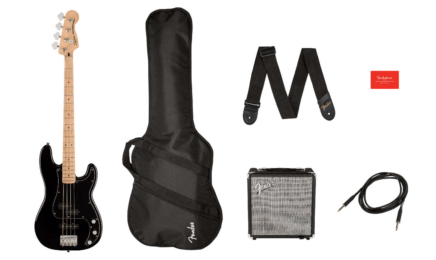Precision Bass Affinity Mn Pj Pack Black