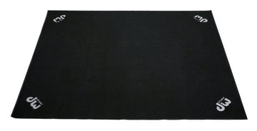 DWCPRUG2 TAPIJT VAN DRUM 62" x 78" ZWART (~157,5 CM X ~198 CM)