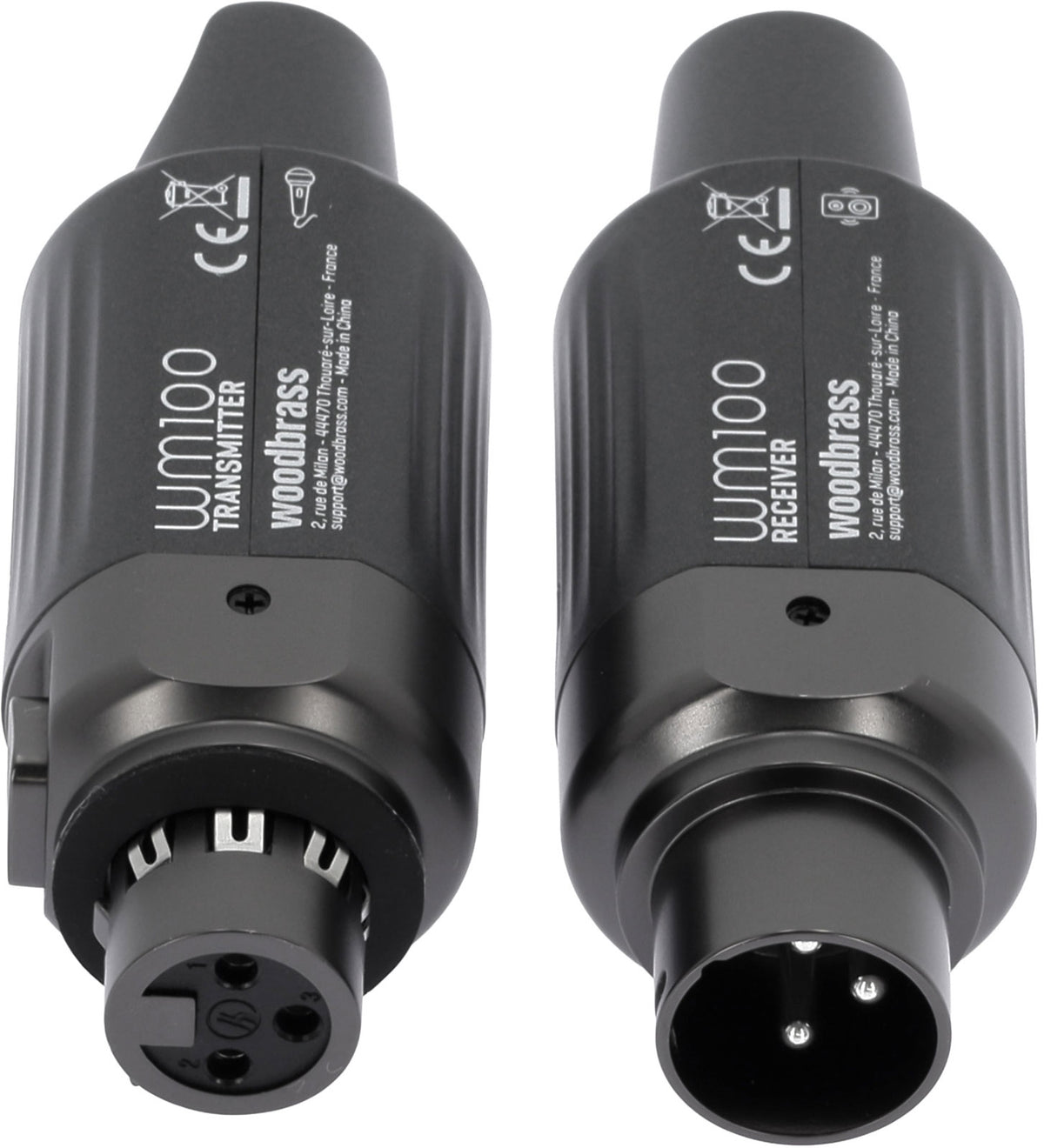 WM100 UHF Draadloos Systeem Plug-in Voor Dynamische Microfoon