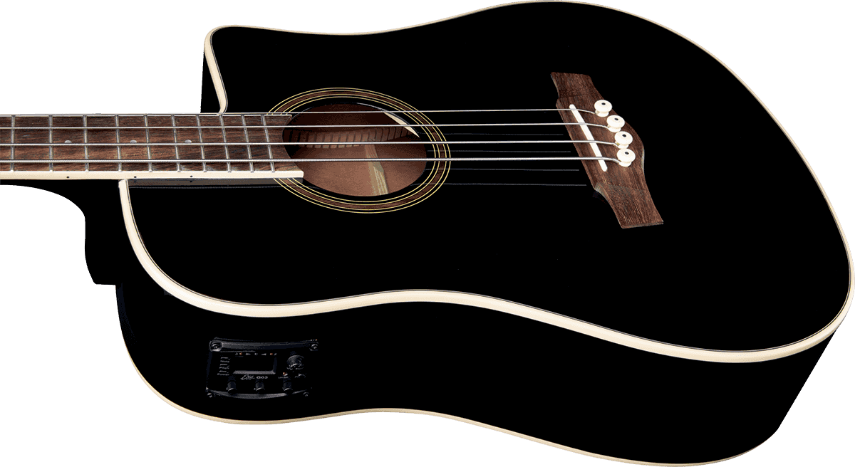 NXT B100ce Dreadnought Doorschijnend zwart