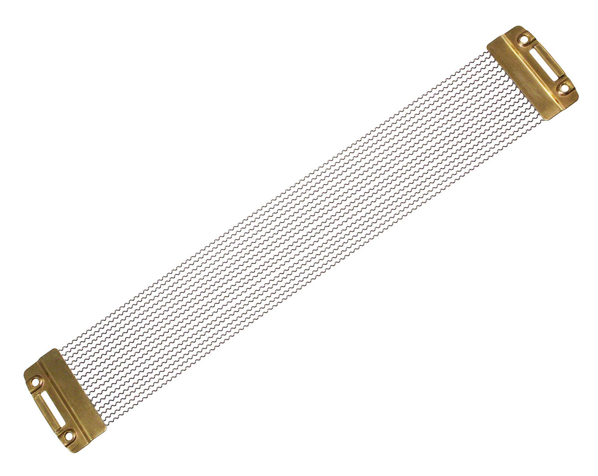 Sparedrum SNW0816PBP - 8" 16 STRANDS SNARE WIRE - PHOSPHOR BRONZE END PLATES