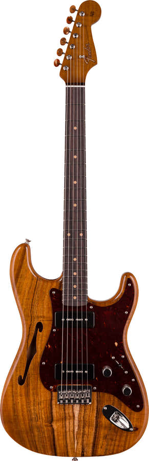 Stratocaster Dual P90 Koa NOS Verouderd naturel Artisan 2025