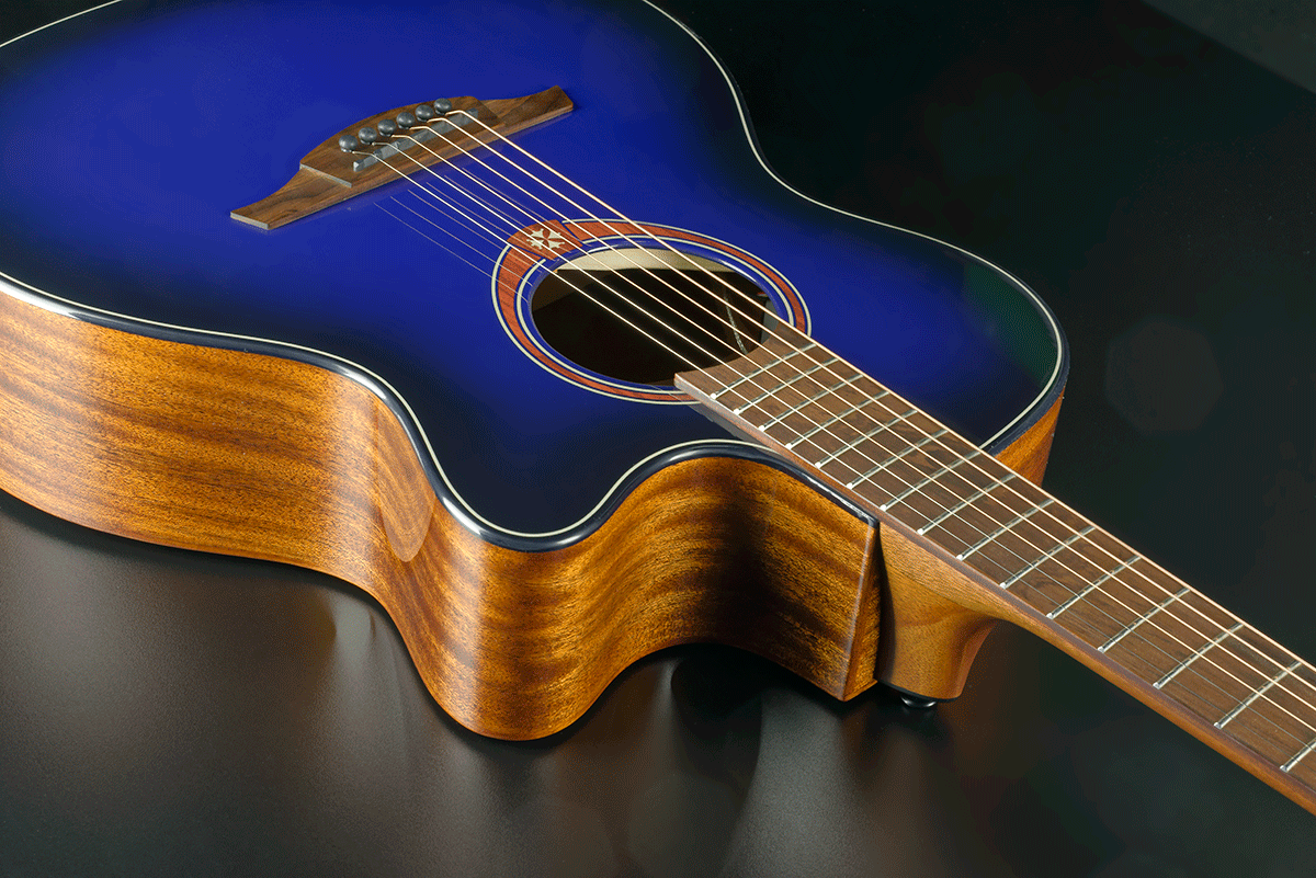 Tramontane T-Blue-DCE Dreadnought Ctw Blauw Burst
