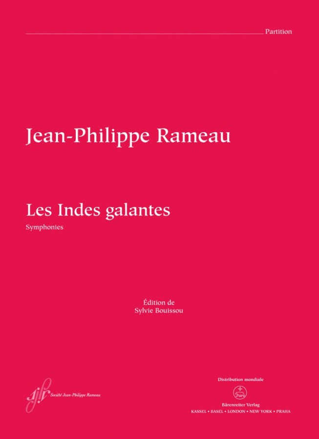 Rameau J-P - Les Indes Galantes "symphonies"
