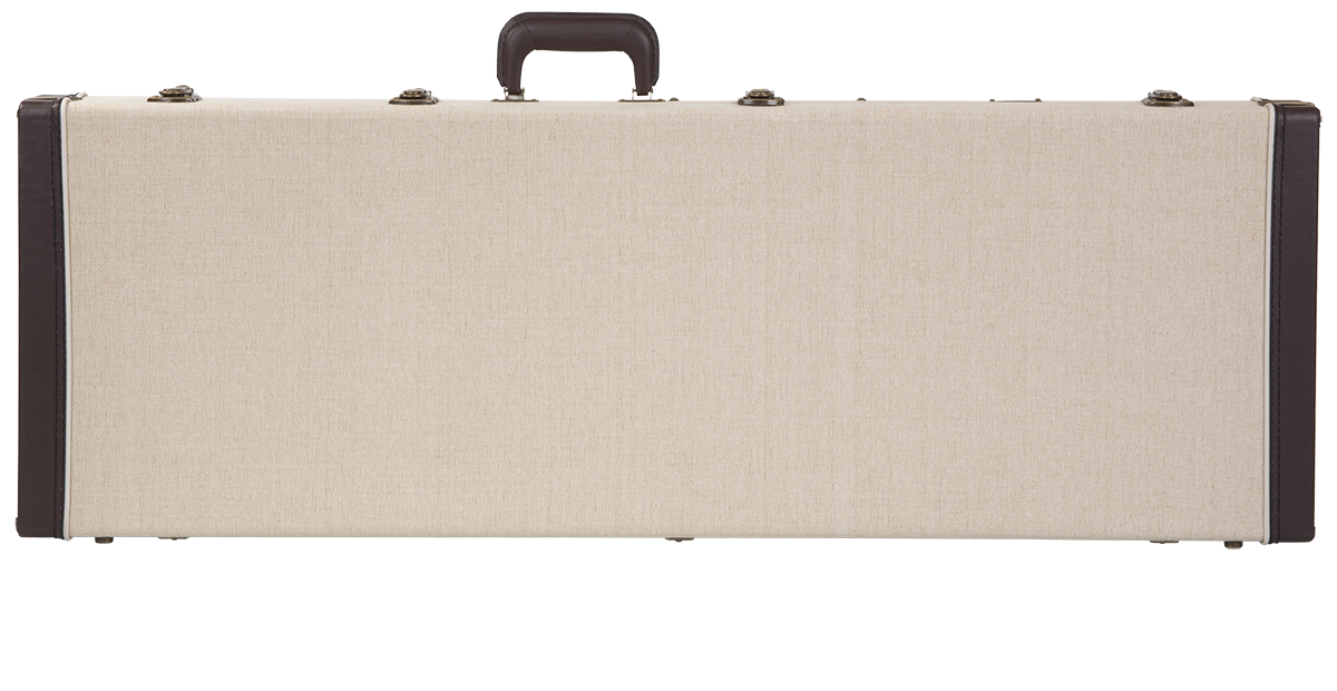 Gator Deluxe houten koffer voor Bas Journeyman Beige - GW