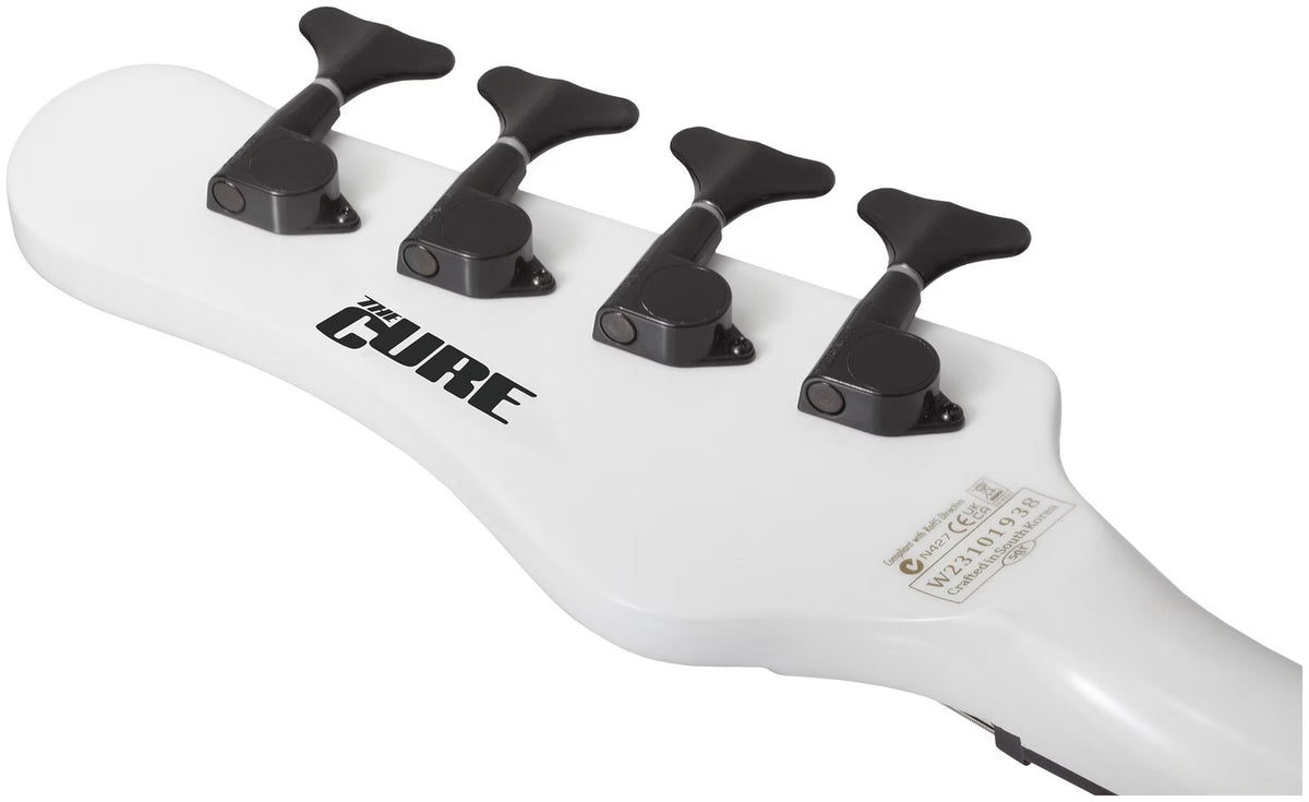 Ultra Spitfire Signature Simon Gallup Hoogglans wit met Rode leeuw