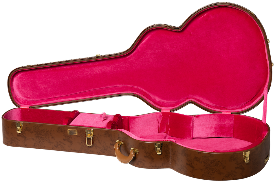 Koffer SJ-200 Lifton Historisch Bruin/Roze Hardshell