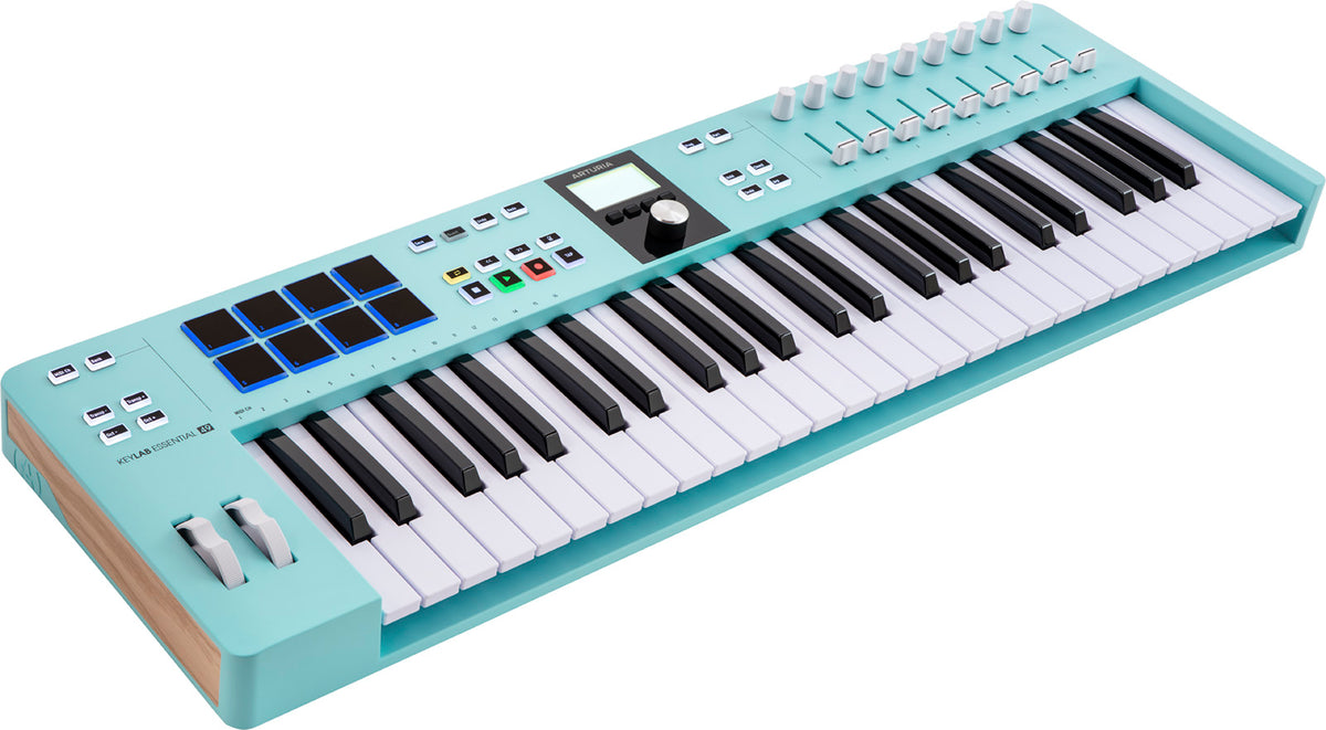 Keylab Essential 49 MK3 Aquamarijn
