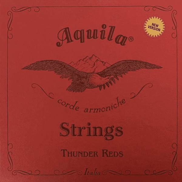 Aquila Thunder Reds Set Basukelele 23-26" Mensuur