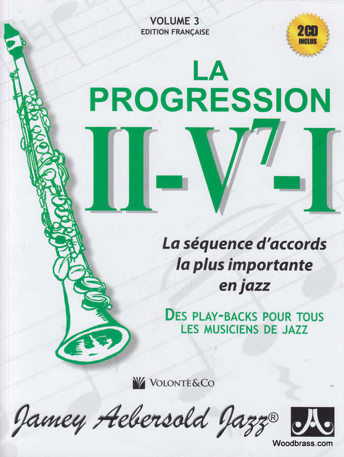 Aebersold N°003 - La Progression II V I + 2 CD (Franse editie)