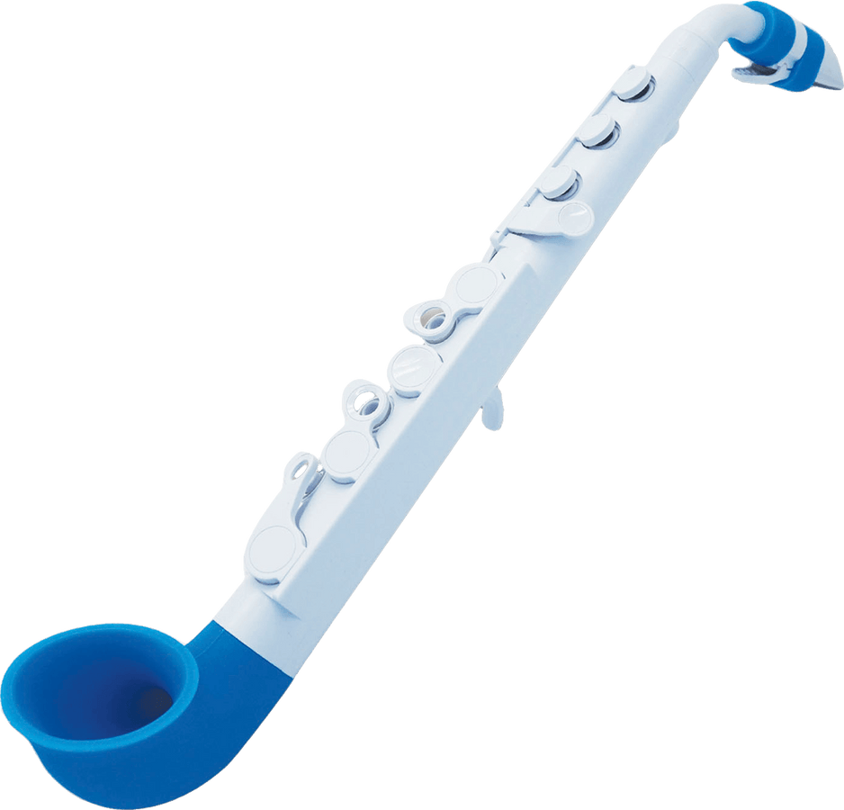 JSAX WIT EN BLAUW