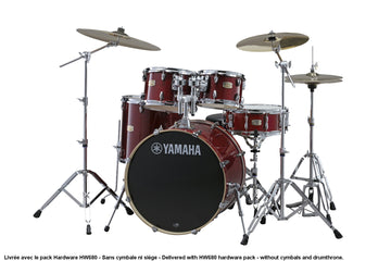 STAGE CUSTOM BIRCH - STANDARD - CRANBERRY RED + PACK HARDWARE HW680W