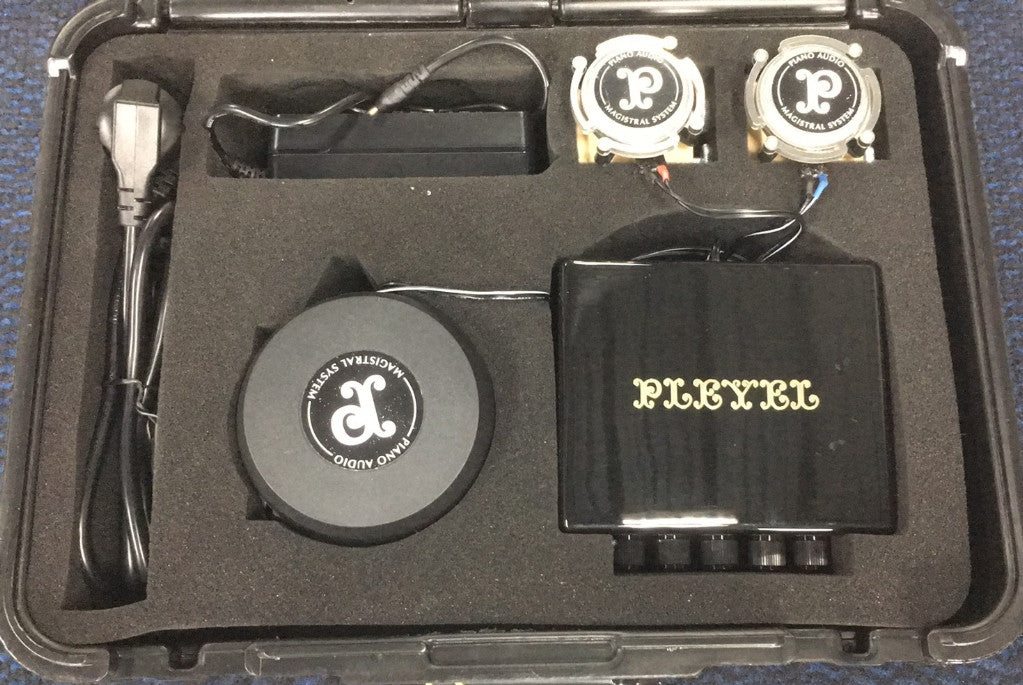 Pleyel Audio LE MAGISTRAL DEMOCASE Kit audiosysteem + Klemmen - Voorraad B