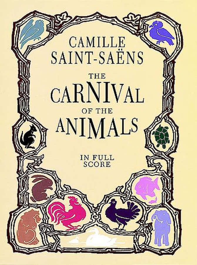SAINT-saens C. - Carnaval der dieren - Partituur